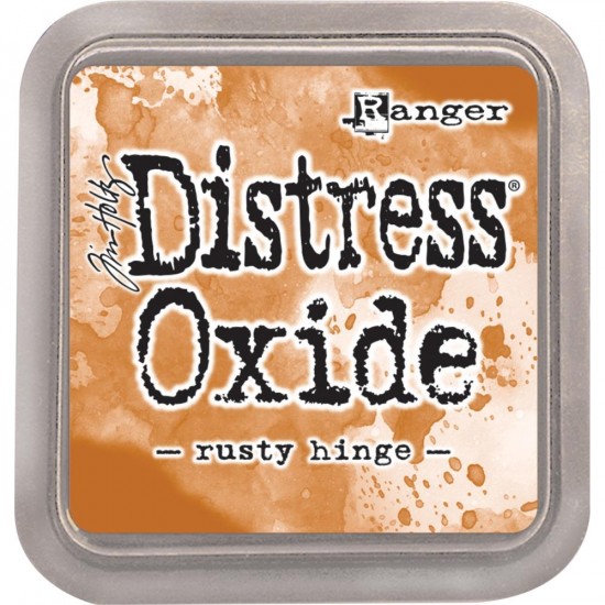 Distress Oxide Ink Pad - Tim Holtz - couleur «Rusty Hinge»