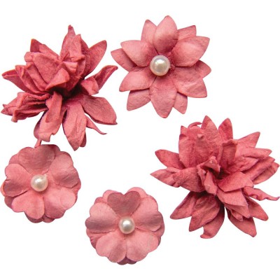 49 & Market - Collection «Flower mini » couleur «Scarlet»