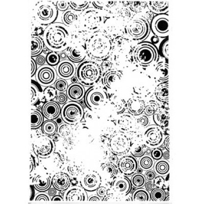 Scrap FX- Collage Paper «Grunge Circles» 1 feuille