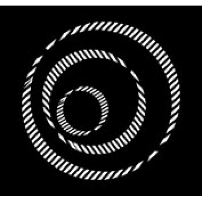 Scrap FX - Estampe «Offset Circles» 1 pc NÉGATIF DE L'IMAGE
