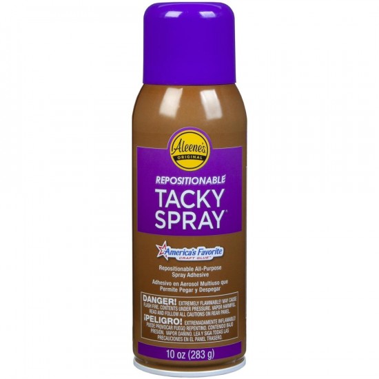 Aleene's -   Tacky Spray -adhésif en aérosol repositionnable
