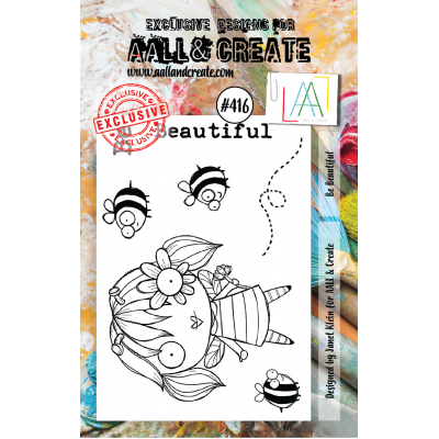 AALL & CREATE - Estampe «Be Beautiful»  #416