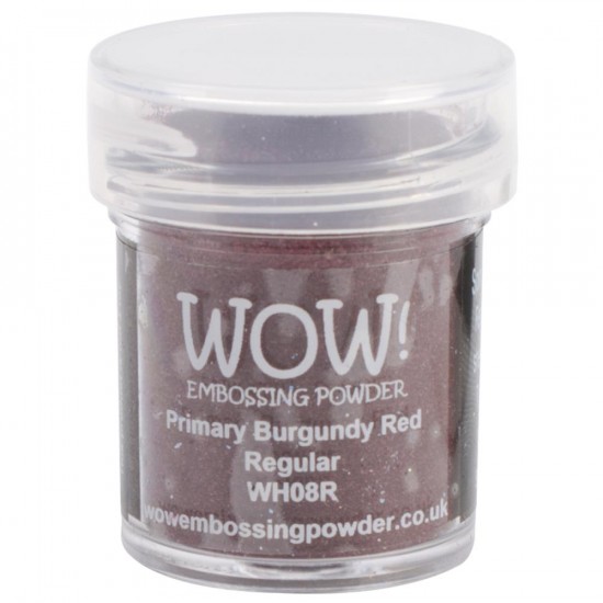 WOW! Poudre à embosser 15ml «Burgundy Red»