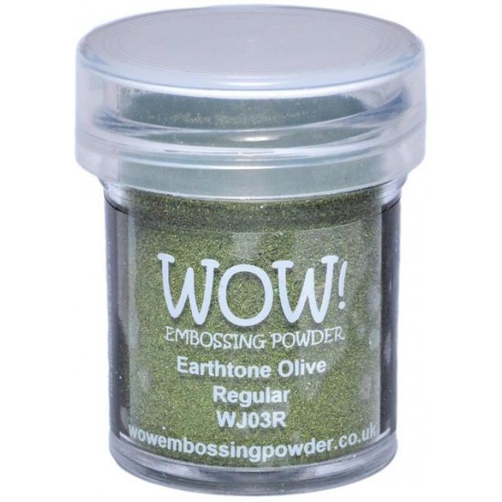 WOW! Poudre à embosser 15ml «Earthtone Olive»