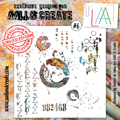 AALL & CREATE - Stencil «#6»