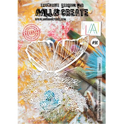 AALL & CREATE - Stencil «Elegance» #90