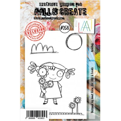 AALL & CREATE - Estampe «Lil' Magic»  #258   4 pcs
