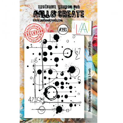 AALL & CREATE - Estampe «Squared Digits»  #293