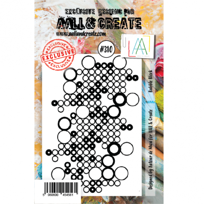 AALL & CREATE - Estampe «Bubble Block»  #310