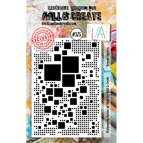 AALL & CREATE - Estampe «Reverse Squares»  #375