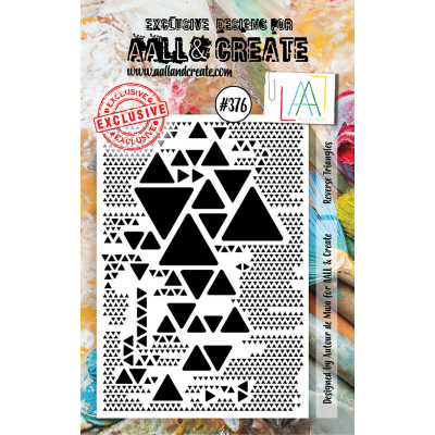 AALL & CREATE - Estampe «Reverse Triangles»  #376