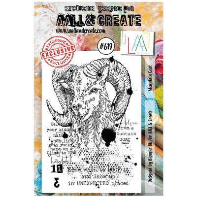 AALL & CREATE - Estampe set «Mountain Goat» #619