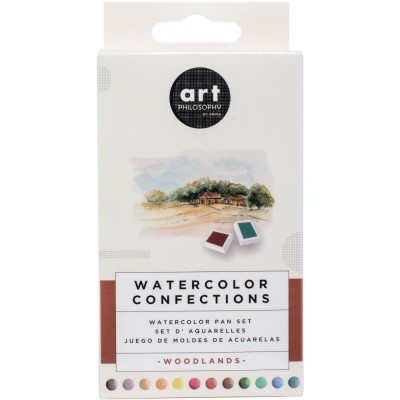 Prima - Watercolor Confections palette "Woodlands"