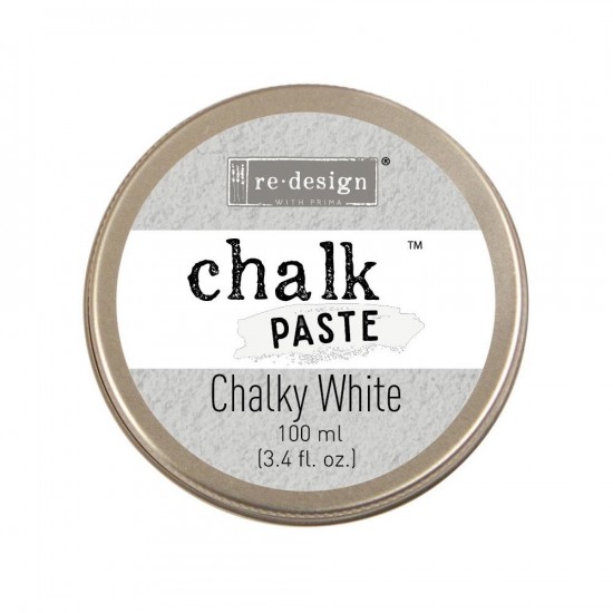 Re-Design - Chalk paste couleur "Chalky White" 100ml
