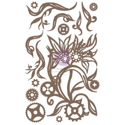 Prima - Chipboard «Steampunk Blooms» 5" x 8"