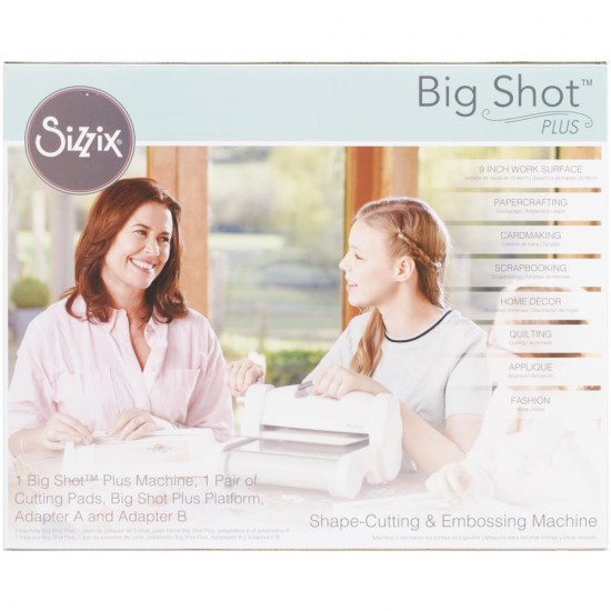 Sizzix - Big Shot «PLUS White and Gray» 