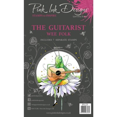 Pink Ink Designs - Ensemble «Wee Folkl» collection «The Guitarist» 7 pièces