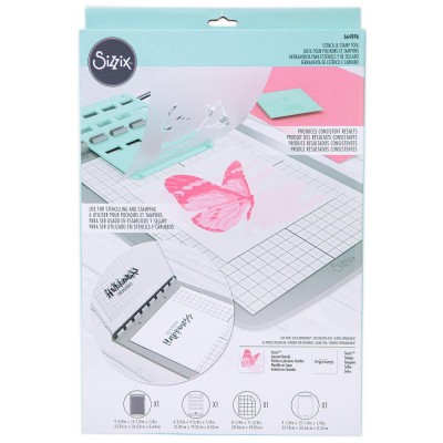 Sizzix - Planche « Stencil and Stamp Tool »