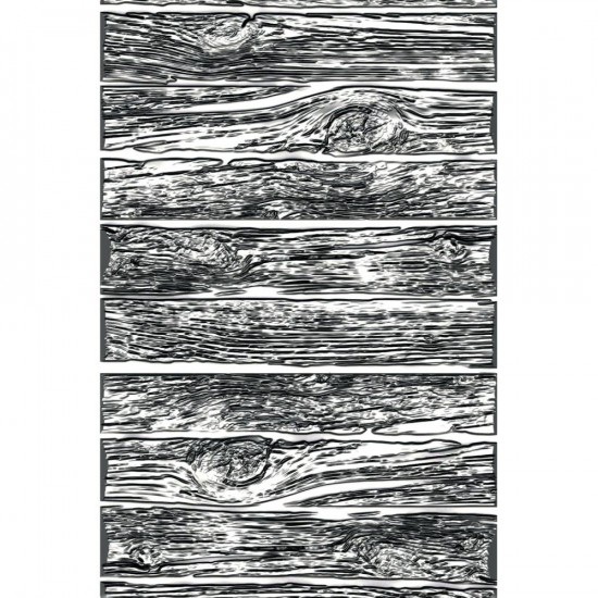 Sizzix - Plaques à embosser 3D de Tim Holtz «Mini Lumber» 3" x 4.5"