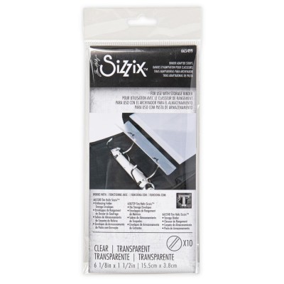 Sizzix- Tim Holtz rangement  - «Binder Adapter Strips»  