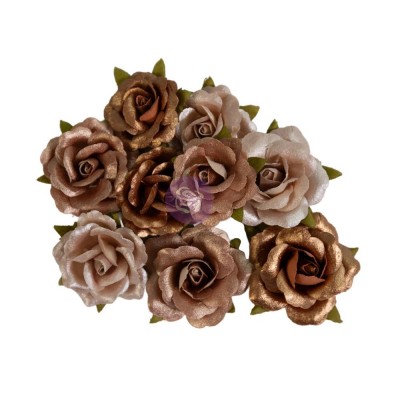 Prima Flowers - CollectionMulberry Paper «Beautiful Calm/Nature Academia» 9 pièces