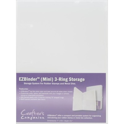 Crafter's Companion - EZBinder boitier de rangement «3-Ring Storage - Mini» 