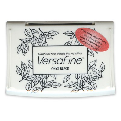 Versafine -  Ink pad couleur «Onyx Black»