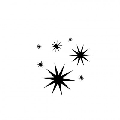 Lavinia - Estampe Miniature «Stars 2»