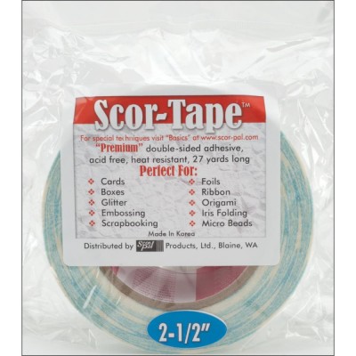 Scor-Tape -  Ruban adhésif 2.5"  double-face