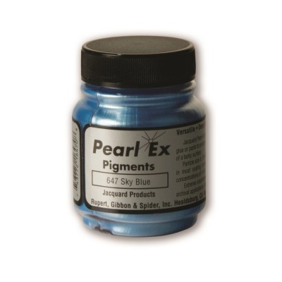 Jacquard - Pigment «Pearl Ex» couleur «Sky Blue» .75oz