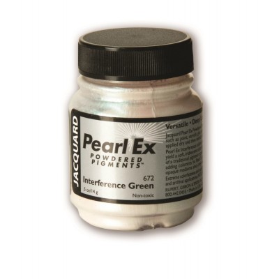Jacquard - Pigment «Pearl Ex» couleur «Interference Green» .75oz