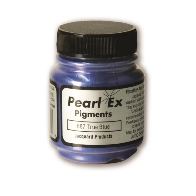 Jacquard - Pigment «Pearl Ex» couleur «True Blue» .75oz