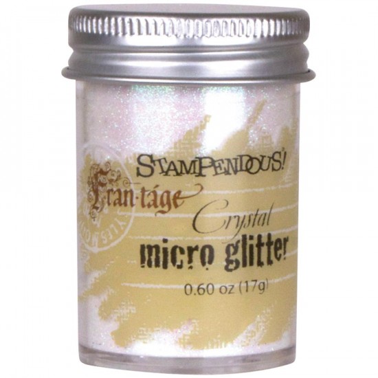 STAMPENDOUS - Frantage micro glitter couleur «Crystal» (.56oz)