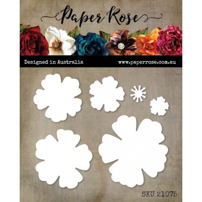 Paper Roses - Dies «Margot Flower» 6 pcs