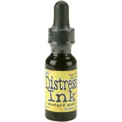Distress ink Reinkers - Tim Holtz- couleur «Mustard Seed»