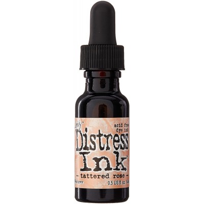 Distress ink Reinkers - Tim Holtz- couleur «Tattered Rose»