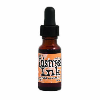Distress ink Reinkers - Tim Holtz- couleur «Dried Marigold»