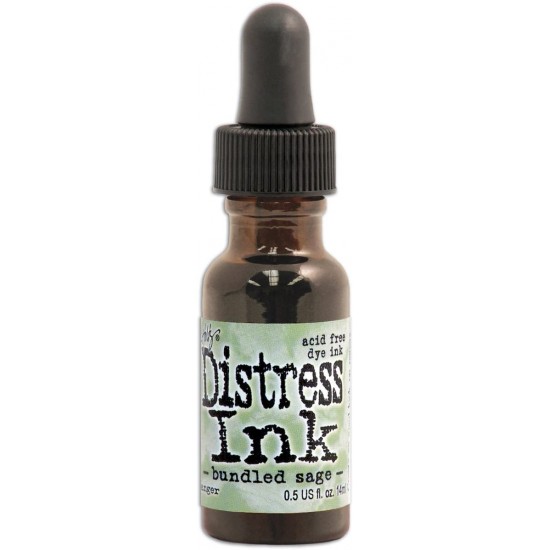 Distress ink Reinkers - Tim Holtz- couleur «Bundled Sage»