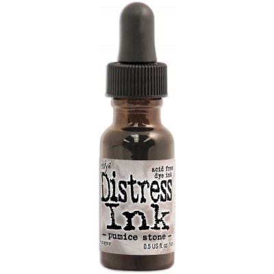 Distress ink Reinkers - Tim Holtz- couleur «Pumice Stone»