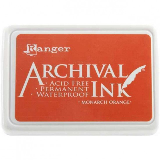 Ranger - Archival Ink pad couleur «Monarch Orange»