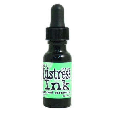 Distress ink Reinkers - Tim Holtz- couleur «Cracked Pistachio»
