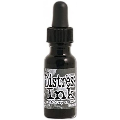 Distress ink Reinkers - Tim Holtz- couleur «Hickory Smoke»