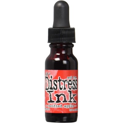 Distress ink Reinkers - Tim Holtz- couleur «Candied Apple»