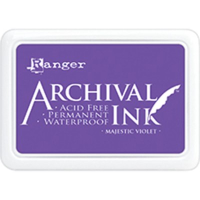 Ranger - Archival Ink pad couleur «Majestic Violet»
