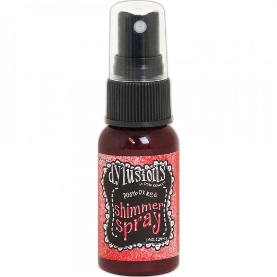 Dylusions - Shimmer Sprays «Postbox Red» 1oz