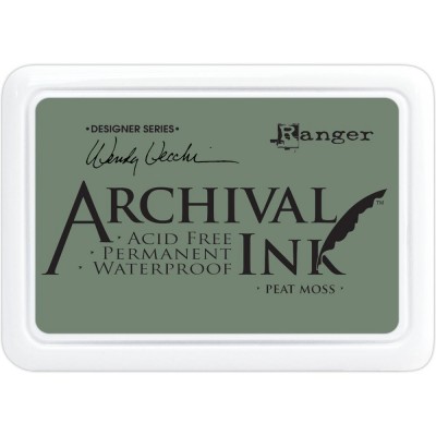 Ranger - Archival Ink pad couleur «Peat Moss»