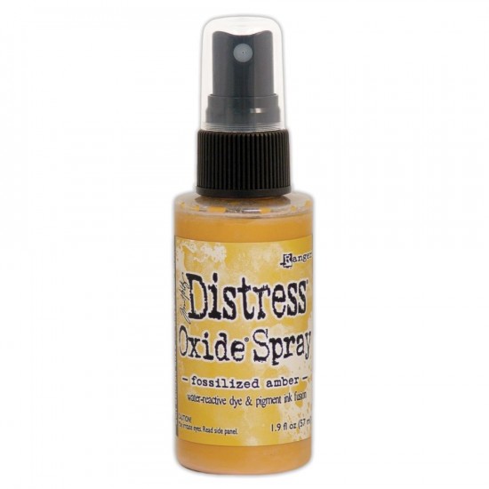Distress Oxide Spray 1.9oz couleur «Fossilized Amber»