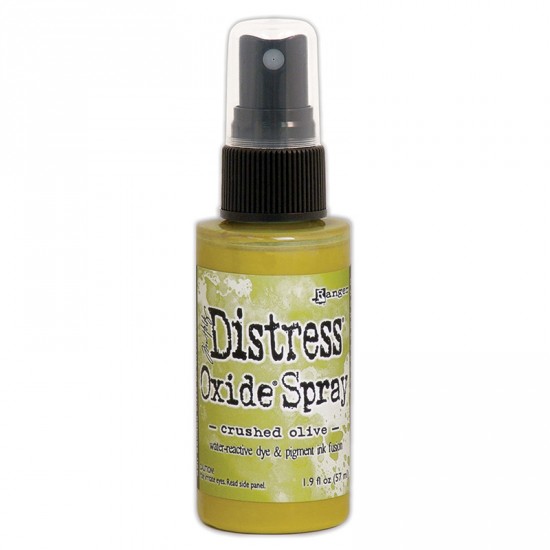 Distress Oxide Spray 1.9oz couleur «Crushed Olive»