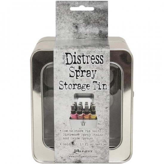 Tim Holtz  - Boîte de rangement en métal pour «Distress Spray»