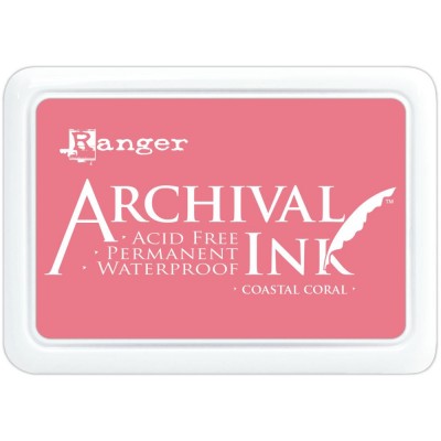 Ranger - Archival Ink pad couleur «Coastal Coral»